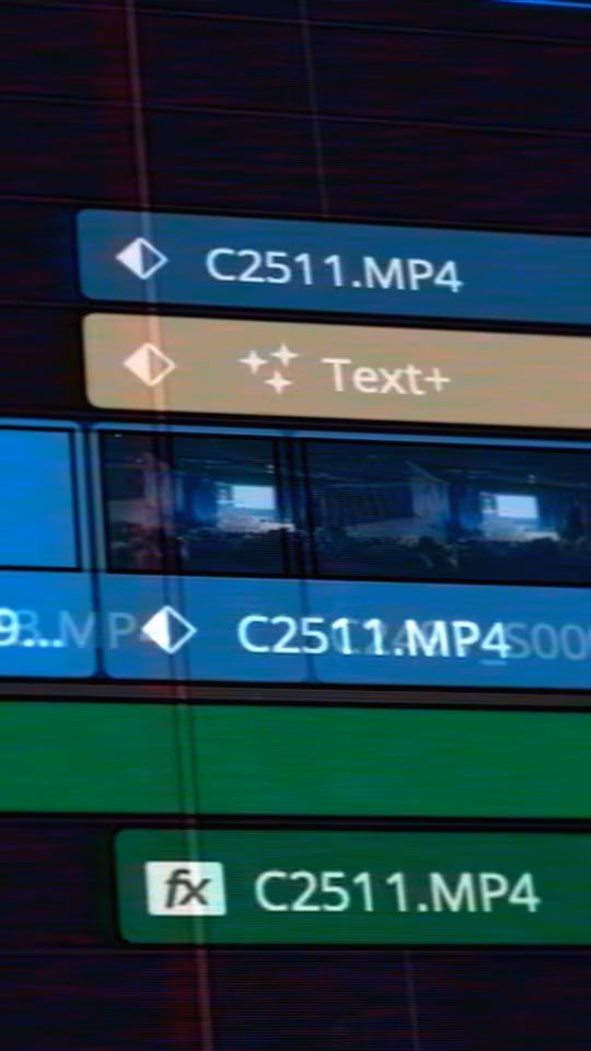Timeline de montage