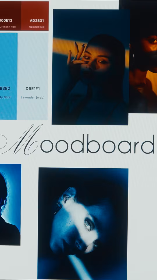 Moodboard de direction artistique